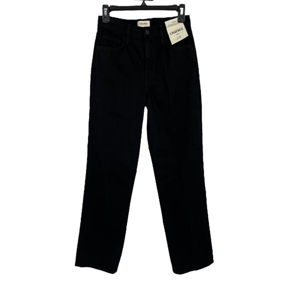 L'Agence Jeans Jones Ultra high rise stovepipe black size 24 - Picture 1 of 6